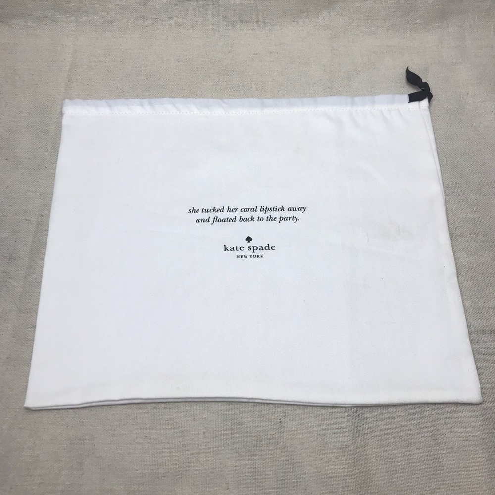 Kate Spade Off White Dust Bag